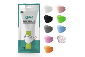 4 Layers KF94 Mask Manufacturer Custom Color 4 Layers Filtering Respirator Disposable Mascarillas Cubrebocas KF94 Masker