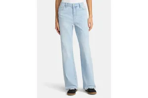 New Style Womens Flared Slim Fit Casual Stretch High Waist Denim Jeans Premium Fashion Pants