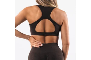 New Arrivals Women Yoga Gym Sports Bra Custom logo High Impact Seamless Sports Yoga Bra for Women