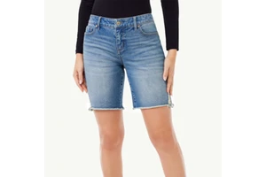 High Quality Casual Denim Shorts for Women Button Summer Jeans Shorts Trendy Streetwear Fashion Custom Denim Shorts