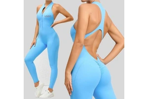 New Arrival Gym Clothing Jumpsuit Womens Tracksuit One Piece Jumpsuit
