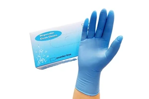 Competitive Price Comfortable Disposable Nitrile Gloves Protective Working Gloves