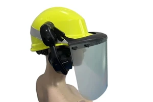 Low Temperature Resistant Transparent Protective Mask FC45N Face Screen, Welded, Polished, Impact Resistant, Splash Proof
