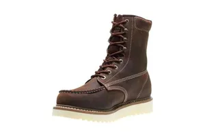 Unisex High Quality Custom Goodyear Work Safety Boots Soft/Steel Toe Genuine Leather Boots for Men Construction Industry
