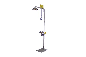 Professional Factory Safety Products Combination Safety Eye Wash & Emergency Shower Eyewash