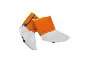 Welder Safety Split Leather Shoe Covers for Foot Protection Heavy Duty Welding Protection Shoes Cover Resistant