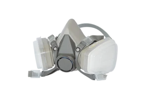 6200 Half Face Gas Mask Reusable Respirator Protective Mask for Painting Woodworking Welding Coal Mine Working
