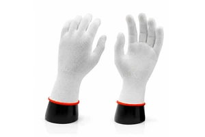 Professional Polyester String Knit Safety Work Gloves Seamless Knitted Shell Breathable Labor Protection For Manufacturing