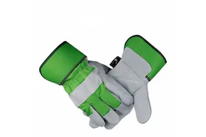 Leather Working Safety Gloves For Industrial Work Protective Fire Resistance Anti Chemical Protection
