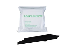 Black Cleanroom Safe ESD Wipers Anti-Static Inspection Wiper for Contamination Control in Workshops Safety Product