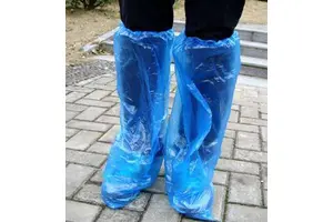 CPE Disposable High Boot Cover Long Safety Shoe Covers