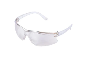 Fashionable Industry Construction Tough UV Blocking for Eye Protection Safety Goggles With Blue Silver Plated Lens