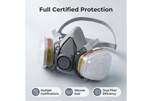 Easy Breathing Safety Mask Professional Respirator Mask Half Reusable Breathing Protection Protective Half Facepiece Respirator