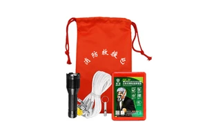 Essential Basic Fire Safety Kit for Home Hotel & Rental Properties Fire Escape Emergency Equipment & Supplies