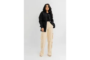 Wholesale Plus Size Women's Coats & Denim Jackets Custom Winter 2025 Fashionable Button-Up Jean Jackets