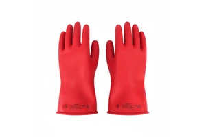 Class 0 Insulating Glove 1000V, Rubber Electrical Safety Gloves, IEC 60903 ASTM D120 Certified Electrician Utility Gloves