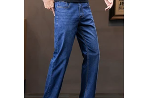 Men's casual denim pants trousers Jeans Custom Design garment's manufacturer factory verdors for Summer