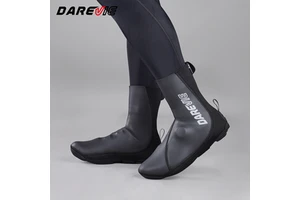 Darevie Anti-Abrasion Dust-proof Windproof Cycling Shoe Covers Overshoes Protectors for Bicycle Cycling Sports Safety Gear