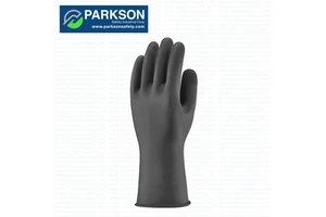 Taiwan OEM Brand Innovative Non-Slip Diamond Coated Black Safety Gloves % Natural Latex Heavy Duty Anti-Chemical Industrial