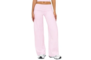Hot Selling Women's Yoga Pants Quick Dry Wide Leg Slim Fit Flared Pants Outdoor Running Sports & Yoga Fitness Leggings