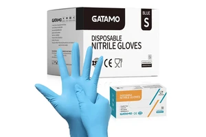BSN006 China Cheap High Quality 4mil Nitrile Gloves Powder Free Food Grade Gatamo Nitrile Examination Gloves Guantes De Nitrilo