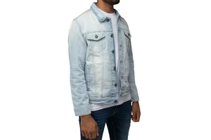 Fashionable Men Casual Denim Jacket Stylish and Durable Men Denim jackets Perfect for All Occasions Wholesale Jacket For Man