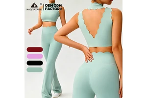 New Design Custom Logo Quick Dry Fitness Pilates Running Yoga Tops For Women Gym Workout Activewear