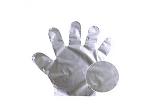 SHENGLONG Customizable Food Grade Disposable Sterile Safety Gloves White Kitchen Use Waterproof PE Material Silicone-Free