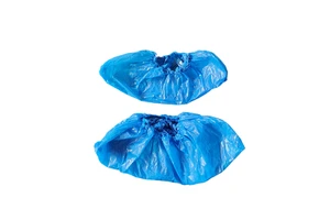 Cheap Disposable Anti-Skid Wear-Resistant Waterproof PE Machine Shoe Covers Safety Shoe Covers