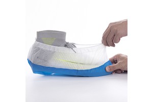 Waterproof Disposable Plastic PP PE Coated Shoe Cover PPE Products