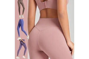 YIYI High Waist Women Yoga Pants High Elastic Comfort Butt Lifting Workout Leggings Quick Dry Sports Running Fitness Long Pants