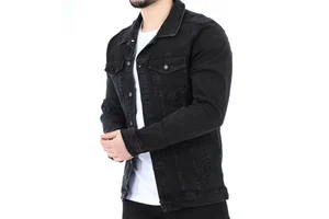 Wholesale Denim Jacket Mens Slim Fit Style Teens Boys Denim Jeans Jackets and Coats High Quality Custom Made Men's Jacket
