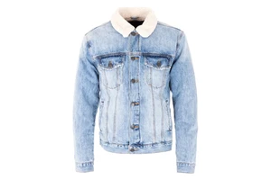New Fashion 100% Cotton Customized Men's Denim Jackets-High Street Style Casual Winter Jackets Front Breathable Eco-Friendly