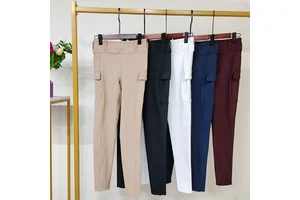 High Stretchy Equestrian Clothing Women's Breeches Full Silicone Anti-pilling Leggings With Side Pockets