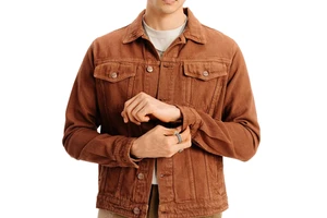 2026 High Quality Mens Denim Jacket OEM Custom Designs Men's Jackets Wholesale Custom Logo Washed Light Blue Color Denim Jackets