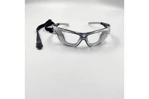 KangHua KHS-015 Safety Glass with Elastic Band and Replaceable Legs CE EN166 ANSI Z87+ Safety Goggle for Eye protection