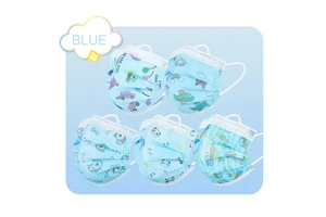 Hot Sale Kids Protective Face Mask Multi-Color Cartoon Pattern 3 Ply Disposable Face Mask OEM Custom Logo Manufacturer