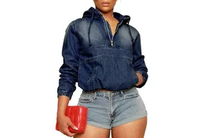 Summer Women's Denim Sets Backless Crop Jacket and Skirt Jeans Sets Y2K Casual Two Piece Denim Skirts Sets for Women Clothing