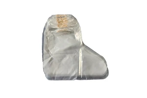 Disposable Polyethylene Waterproof Safety Shoe Cover Composite Toe Buckle Closure Tear-Resistant Abrasion-Resistant Customizable
