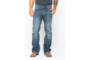 Stylish comfortable plus size jeans for men loose fit denim casual pants big size straight jeans wholesale bulk supply for men
