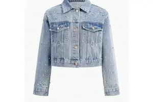 Women's Washed Waterproof Denim Jacket