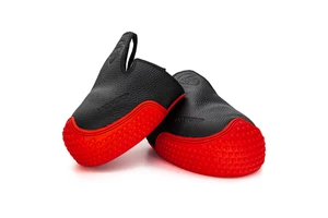 Liongrip Genuine Leather Non-slip Protective Anti Smash Safety Shoes Cover for Visitors with Steel Toe Cap