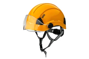 CE EN397 Certified Premium ABS Vented Construction Hard Hat Industrial Safety Helmet Without Safety Glasses