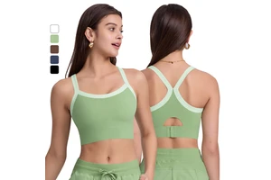 Workout Sports Bra Activewear Bras Girls Gym Top Cross Back Sport Fitness Yoga Bra for Women