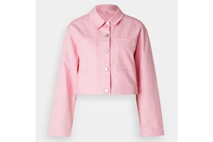 OEM Women's Denim Jacket Cropped Jean Coat Breathable Long Sleeve Denim Outerwear for Ladies