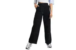 High Quality Womens Denim Jeans | Vintage Fashion Skinny Fit Polyester/Cotton Blend Pants | Breathable Quick Dry Casual Mid
