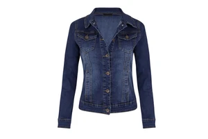 Women's 2025 Autumn Spring Windbreaker Jacket Jacquard Rhinestone Leopard Pattern Long Sleeve Casual Crop Top Denim Waterproof
