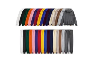 OEM Custom Tracksuit High Quality Sets Tracksuits For Men Custom Logo Sublimation Blank Sport Hoodies Tracksuit For Women Kids