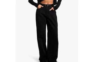 Wholesale Wholesale Women's Denim Stretchy Jean Pants Skinny Jeans Pant Apparel Stock Women Jeans Washed Down Loose Baggy