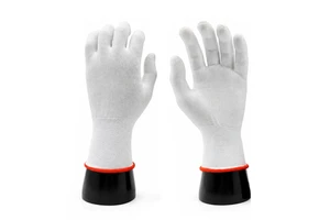 Premium Polyester String Knit Safety Gloves Lightweight Breathable Hand Protection For Material Handling Logistics Warehouse Use